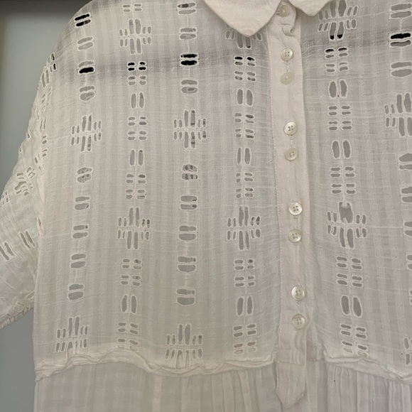 Free People Button Front Dress - Picture 6 of 8